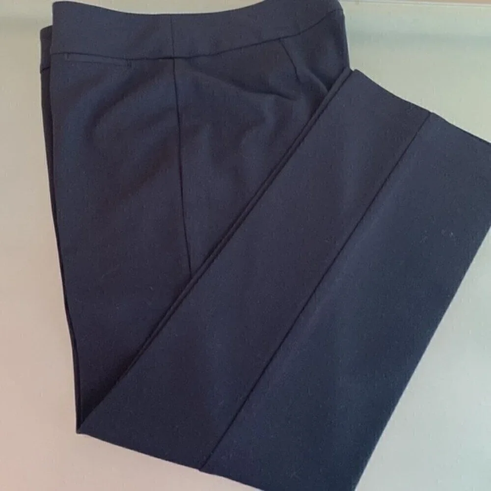 Like NEW Talbots High Waist Trousers with Stretch Size 10 - Picture 3 of 4